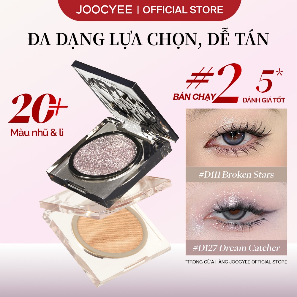 Phấn mắt đơn JOOCYEE Eyeshadow Single bền màu không bay bột dễ tán trên da | BigBuy360 - bigbuy360.vn