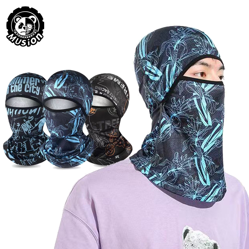 Mũ Musion Balaclava thoáng khí, có kem chống nắng khô nhanh