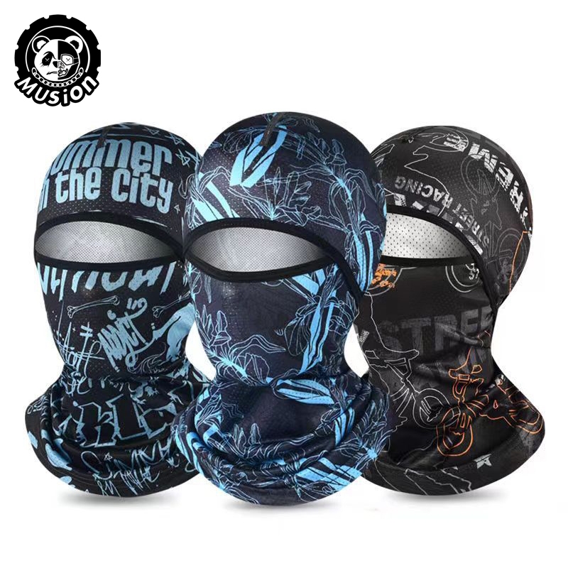 Mũ Musion Balaclava thoáng khí, có kem chống nắng khô nhanh
