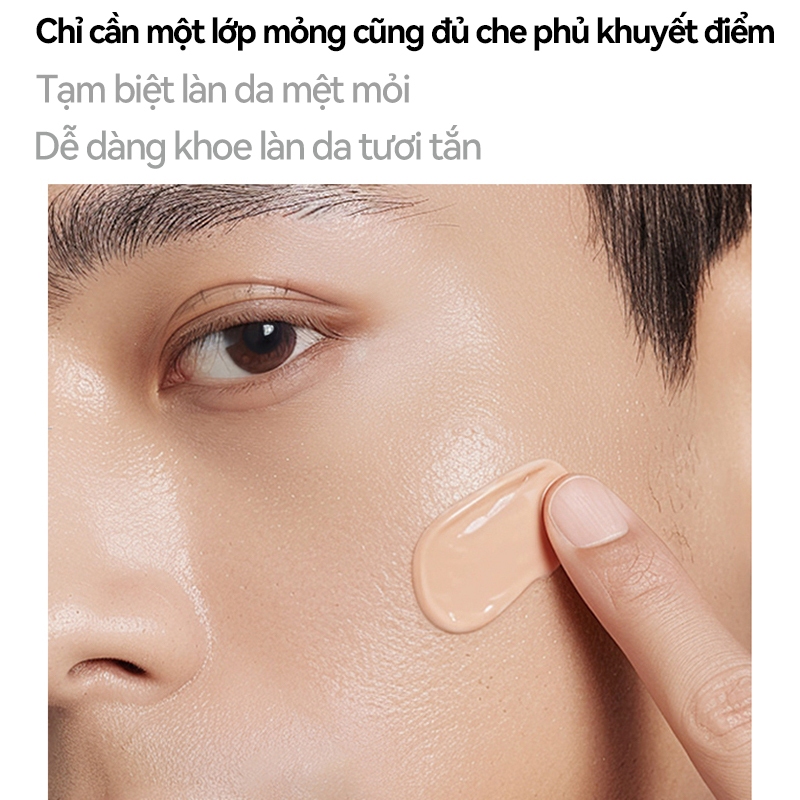 [UNO] Kem BB làm sáng hiệu ứng khỏa thân dành cho nam 30g (Xám) Kiểm soát dầu | Phù hợp cho học sinh