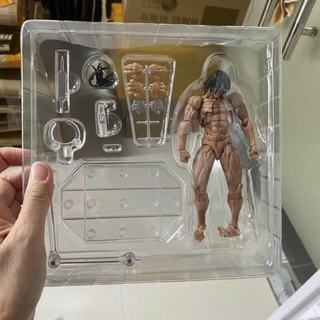 16cm Kaiyodo Revoltech Amazing Yamaguchi Attack on Titan Eren Yeager PVC Hình