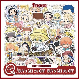 Bộ 50 Chibi Tokyo Revengers Anime Miếng Dán Điện Thoại Laptop Notebook Trang Trí Dán Trẻ Em Quà Tặng