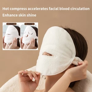 Kuzhen Khăn Mặt Nạ Hơi Nước Nóng Lạnh Làm Đẹp Có Thể Tái Sử Dụng