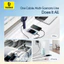 Cáp sạc nhanh 3 trong 1 Baseus Ultra-Fast 3.5A thuận tiện du lịch