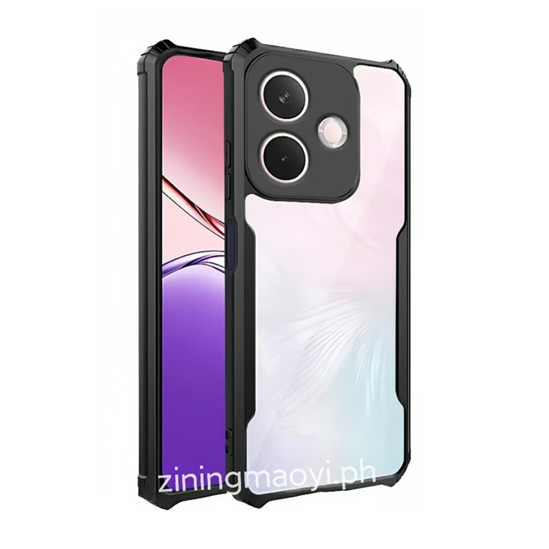 Ốp điện thoại di động chống rơi 4in1 OPPO A5 Pro cho OPPO A5X A5i A5 Pro A3X A3 Phim kính cường lực và phim ống kính và phim mặt sau