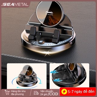 SEAMETAL Có Thể Tái Sử Dụng Ô Tô Đa Năng Giá Đỡ Điện Thoại Di Động Chống Trơn Trượt Cảm Ứng Thông Minh Điều Hướng Ô Tô Dụng Cụ Bảng Giá Đỡ