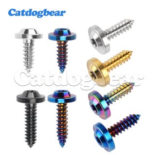 Catdogbear Titan Bu lông M4 / M5 / M6x15 17 20 25mm Vít đầu Torx tự khai thác cho xe đạp Xe máy Xe máy Thuyền Ti Chốt