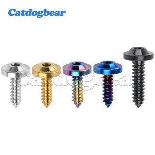 Catdogbear Titan Bu lông M4 / M5 / M6x15 17 20 25mm Vít đầu Torx tự khai thác cho xe đạp Xe máy Xe máy Thuyền Ti Chốt