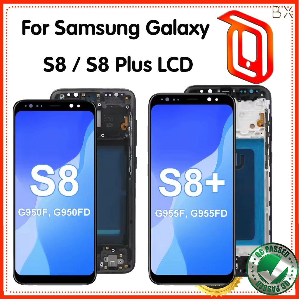 TFT Dành Cho Samsung S8 G950 / S8 Plus G955 Màn Hình LCD Màn Hình Cảm Ứng Kỹ Thuật Số Lắp Ráp