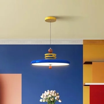 Đèn trần phòng ngủ Memphis, Đèn chùm sắt bảo vệ mắt Led phong cách Wabi-sabi cổ điển, phòng ngủ, phòng ăn và phòng khách Mặt dây chuyền trang trí