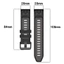 Dây đeo đa năng tông màu kép 20mm 22mm 26mm cho Garmin Quatix 8 / Tactix 8 / descent G2 / bản năng 3 / bản năng E Dây đeo silicon thông minh có thể điều chỉnh