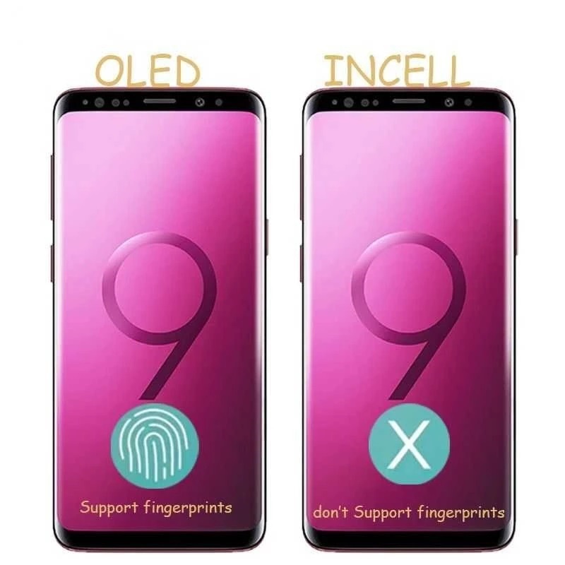 TFT Dành Cho Samsung Galaxy S9 G960 S9 + G965 Màn Hình LCD Bộ Số Hóa Màn Hình Cảm Ứng