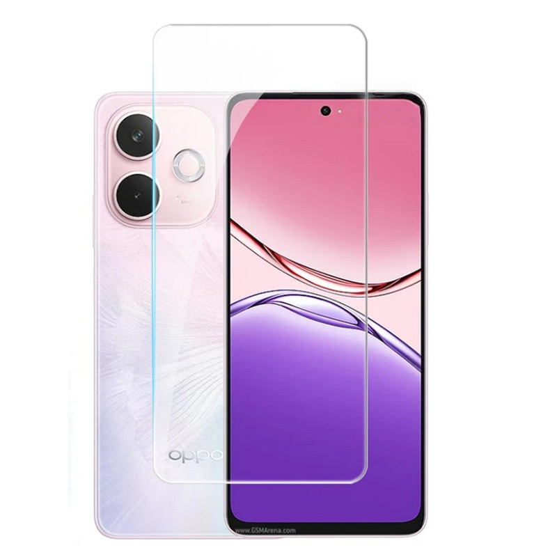 Phim kính cường lực trong suốt 3in1 OPPO A5 Pro cho OPPO A5 A3 Pro A5X A3X Tấm bảo vệ màn hình cường lực trong suốt và Phim ống kính máy ảnh và phim mặt sau
