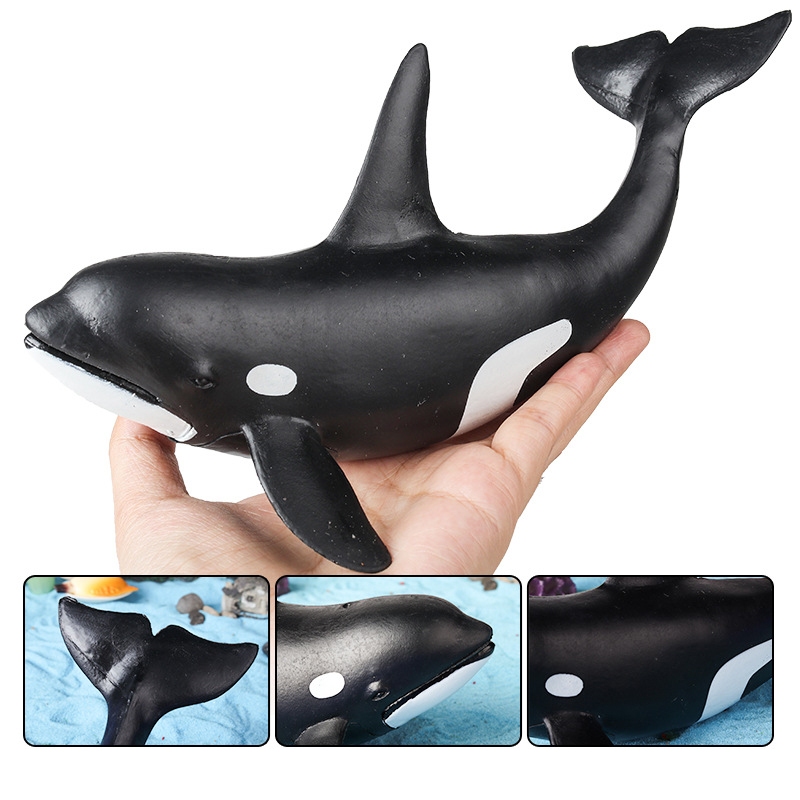 Marine Mammas Mô Hình Mô Phỏng Chim Cánh Cụt Biển Sư Tử Chó Walrus Seal Orca Bộ Đồ Chơi Trang Trí