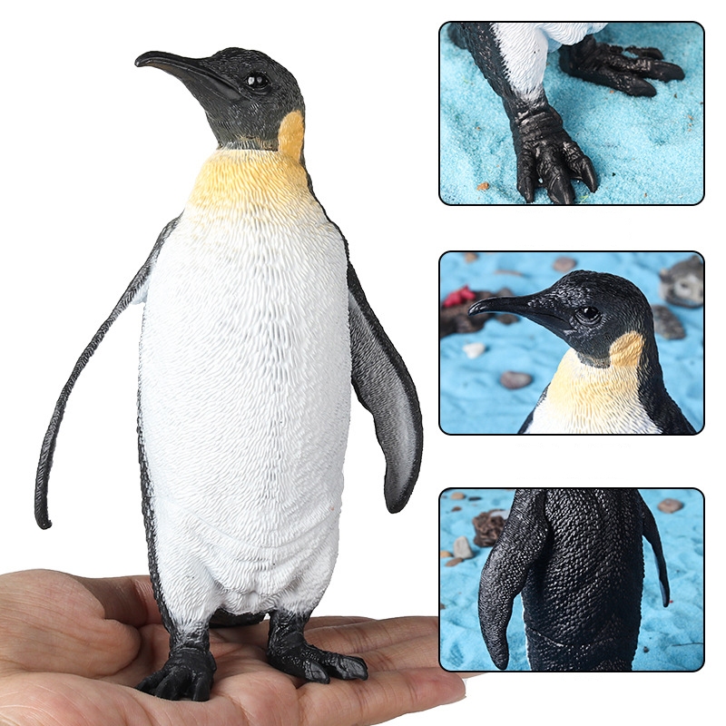 Marine Mammas Mô Hình Mô Phỏng Chim Cánh Cụt Biển Sư Tử Chó Walrus Seal Orca Bộ Đồ Chơi Trang Trí