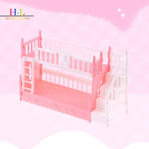 Búp Bê Phong Cách Nội Thất Châu Âu Giường Bunk Giường Đôi Bunk Bé Gái Sinh Nhật LMWU