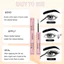 Bộ cụm lông mi giả kiligmata 200 chiếc chồn giả mềm - Diy Natural, C Curl, Chiều dài hỗn hợp 10-16Mm