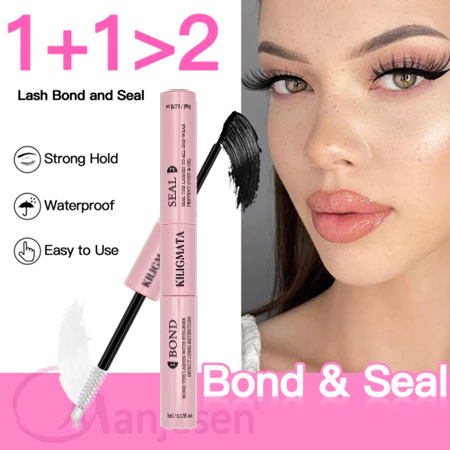 (keo đen) Bộ cụm lông mi giả kiligmata 200 chiếc chồn giả mềm - Diy Natural, C Curl, Chiều dài hỗn hợp 10-16Mm