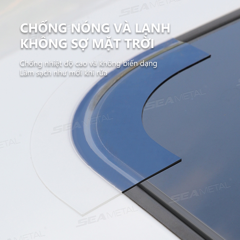 SEAMETAL Sunroof Niêm Phong Dải Chống Thấm Nước Dán Kính Ô Tô Dải Dính Toàn Cảnh Cửa Nắng Mái Chống Rò Rỉ Dải