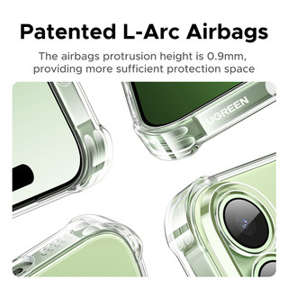 Ốp lưng iPhone UGREEN cho iPhone 17 Series Vỏ mềm trong suốt chống sốc Vỏ bảo vệ điện thoại cho iPhone 17 pro Max