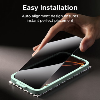 UGREEN 2 miếng bảo vệ màn hình chống nhìn trộm không viền Bảo vệ phim cường lực riêng tư cho iPhone 17 Pro Max