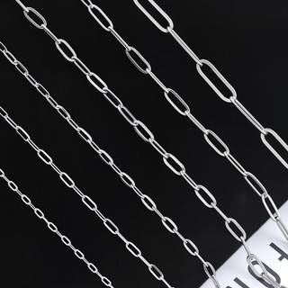 Bán buôn Vòng tay và Vòng cổ thép không gỉ 0.4mm - 0.55mm, thiết kế oval phẳng, chống thấm nước