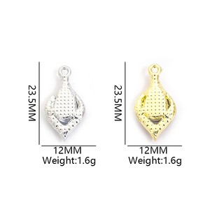 10 Chiếc Nhiều Màu Sắc khảm Thủy Tinh Thanh Lịch Quyến Rũ Hình Lá Quyến Rũ Với Kim Cương Giả, Tính Khí Xương Đòn Dây Chuyền Vòng Cổ Bông Tai Vòng Tay DIY Hình Học Tinh Tế Hình Thoi Mặt Dây Hợp Kim