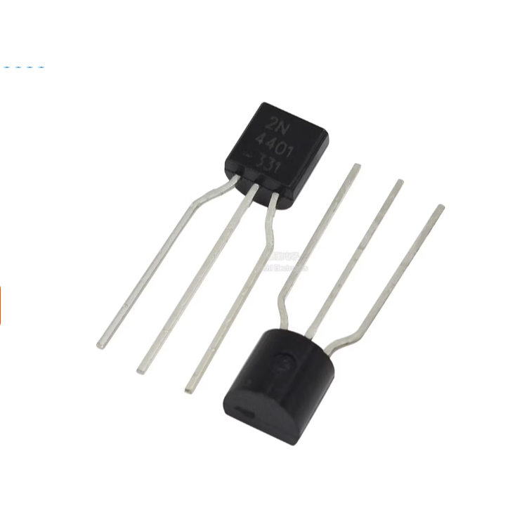 ((10 chiếc) 2N4401 / 2N4403 TO-92 NPN / PNP 0.6A / 40V Điện Pha Lê Ống In-Line Triode Thương Hiệu Mới