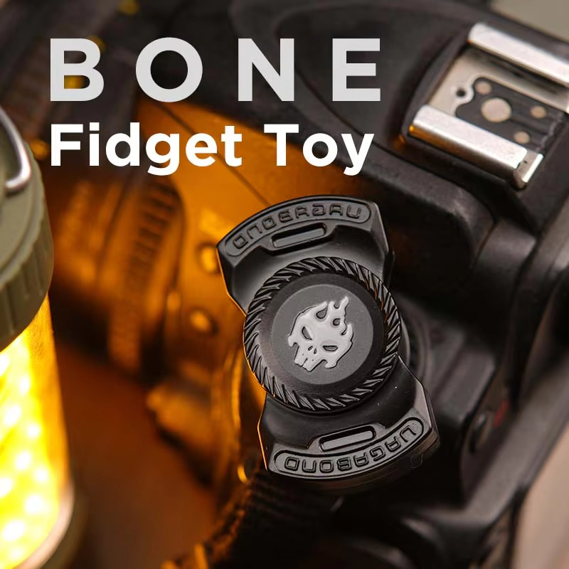 1 Trò chơi vui nhộn 3 trong 1 Edc Fidget đồ chơi cá nhân hóa bộ xương ma Fidget Spinner hợp kim Fidget thanh trượt đồ chơi giảm căng thẳng Adhd công cụ kim loại đầu ngón tay con quay hồi chuyển trượt ngón tay