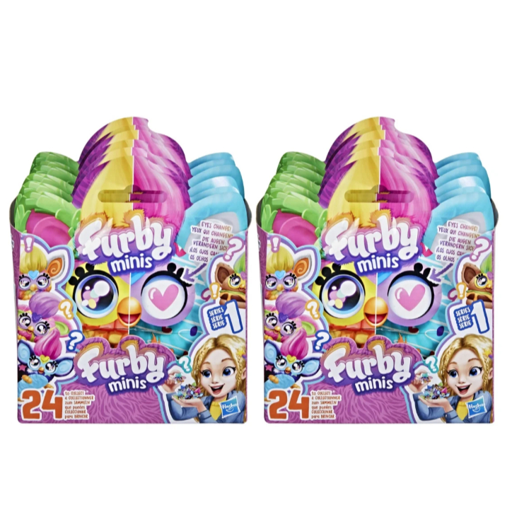 Furby Minis Hình 2 Gói, Series 1, Đồ Chơi Bất Ngờ Cho Bé Gái & Bé Trai 5 +