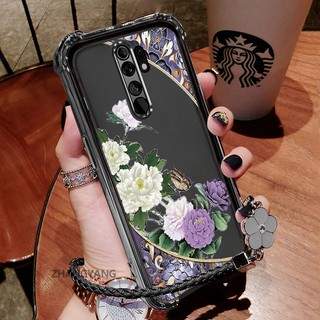 Ốp Lưng Cho OPPO A5 2020 A9 2020 Vỏ Điện Thoại Chống Sốc Mạ Điện Hoa Vintage Với Thiết Kế Thẩm Mỹ Mới Miễn Phí Tinh Tế Dây