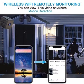 Camera Wifi Mini 1080P Tầm nhìn ban đêm Camera IP ẩn Tầm nhìn Giám sát từ xa Di động Giám sát an ninh không dây Micro Cam