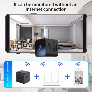 Camera Wifi Mini 1080P Tầm nhìn ban đêm Camera IP ẩn Tầm nhìn Giám sát từ xa Di động Giám sát an ninh không dây Micro Cam
