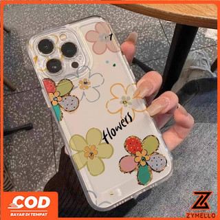 Ốp Lưng Cho OPPO Reno 15F Reno14F Reno14 Pro Reno 13F Reno12 F Reno 11F Reno10 Reno8Z Reno7Z Reno8T Reno5 Reno4 Reno6z Ốp Điện Thoại TPU Chống Sốc Hoa Dopamine Đẹp..