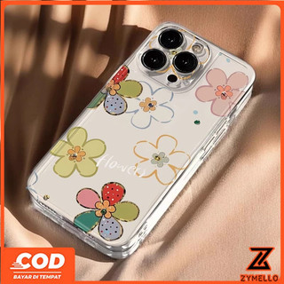 Ốp Lưng Cho OPPO Reno 15F Reno14F Reno14 Pro Reno 13F Reno12 F Reno 11F Reno10 Reno8Z Reno7Z Reno8T Reno5 Reno4 Reno6z Ốp Điện Thoại TPU Chống Sốc Hoa Dopamine Đẹp..