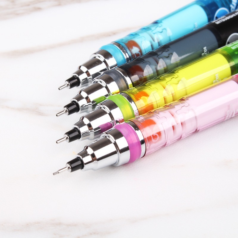 1 Cái Nhật Bản Uni KURATOGA Bút Chì Cơ M5-450 / M5-450T Tự Động Xoay Viết Lõi Không Đổi 0.5mm