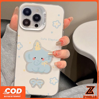 Ốp Lưng Cho OPPO Reno 14F Reno 14 PRO Reno 13F Reno 13 PRO Reno12 F Reno11 F Reno 10 Reno 8T Reno 8Z Reno 7Z Reno8 Vỏ Điện Thoại TPU Chống Sốc Dumbo Màu Xanh Hoạt Hình Dễ Thương