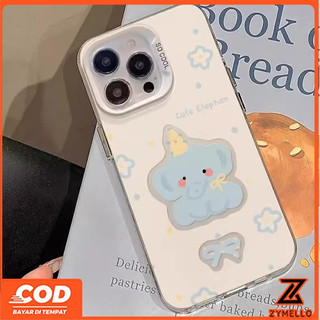 Ốp Lưng Cho OPPO Reno 14F Reno 14 PRO Reno 13F Reno 13 PRO Reno12 F Reno11 F Reno 10 Reno 8T Reno 8Z Reno 7Z Reno8 Vỏ Điện Thoại TPU Chống Sốc Dumbo Màu Xanh Hoạt Hình Dễ Thương