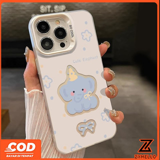 Ốp Lưng Cho OPPO Reno 14F Reno 14 PRO Reno 13F Reno 13 PRO Reno12 F Reno11 F Reno 10 Reno 8T Reno 8Z Reno 7Z Reno8 Vỏ Điện Thoại TPU Chống Sốc Dumbo Màu Xanh Hoạt Hình Dễ Thương