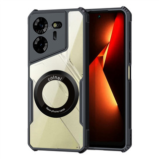 Ốp điện thoại từ tính chống sốc kiểu lưỡi TECNO POVA 5 4 Pro 3 2 POVA NEO 3 2 Vỏ túi khí Vỏ trong suốt chống rơi