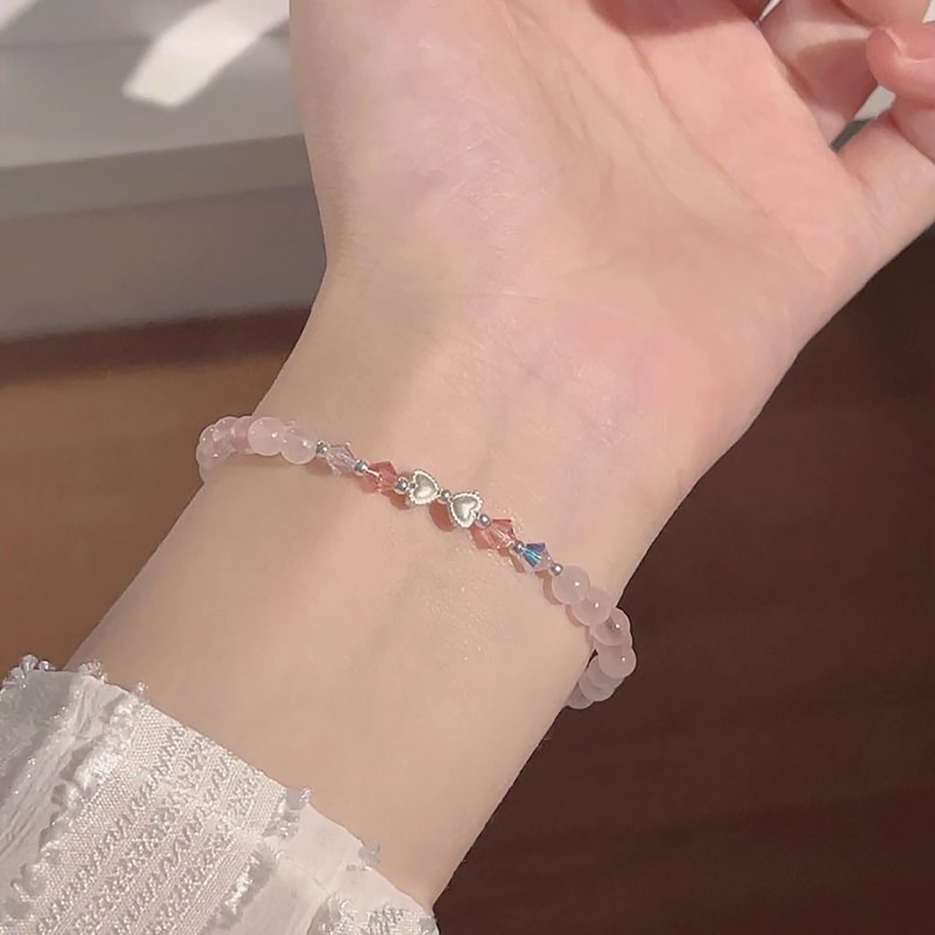 Đặc sắc thời trang Hàn Quốc: Dây chuyền mặt ngọc trai & vòng tay nữ - Quà tặng ngọt ngào
