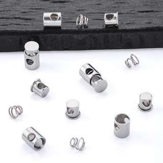 Khóa đẩy lò xo Thép không gỉ chống thấm nước và không gây dị ứng Vòng cổ DIY Khóa kết nối