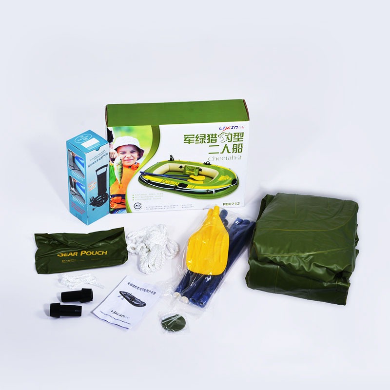 Leike Thuyền hơi thuyền phao xuồng bơm câu cá 1-3 người lớn dày rộng cao cấp chắc chắn,kayak thuyền