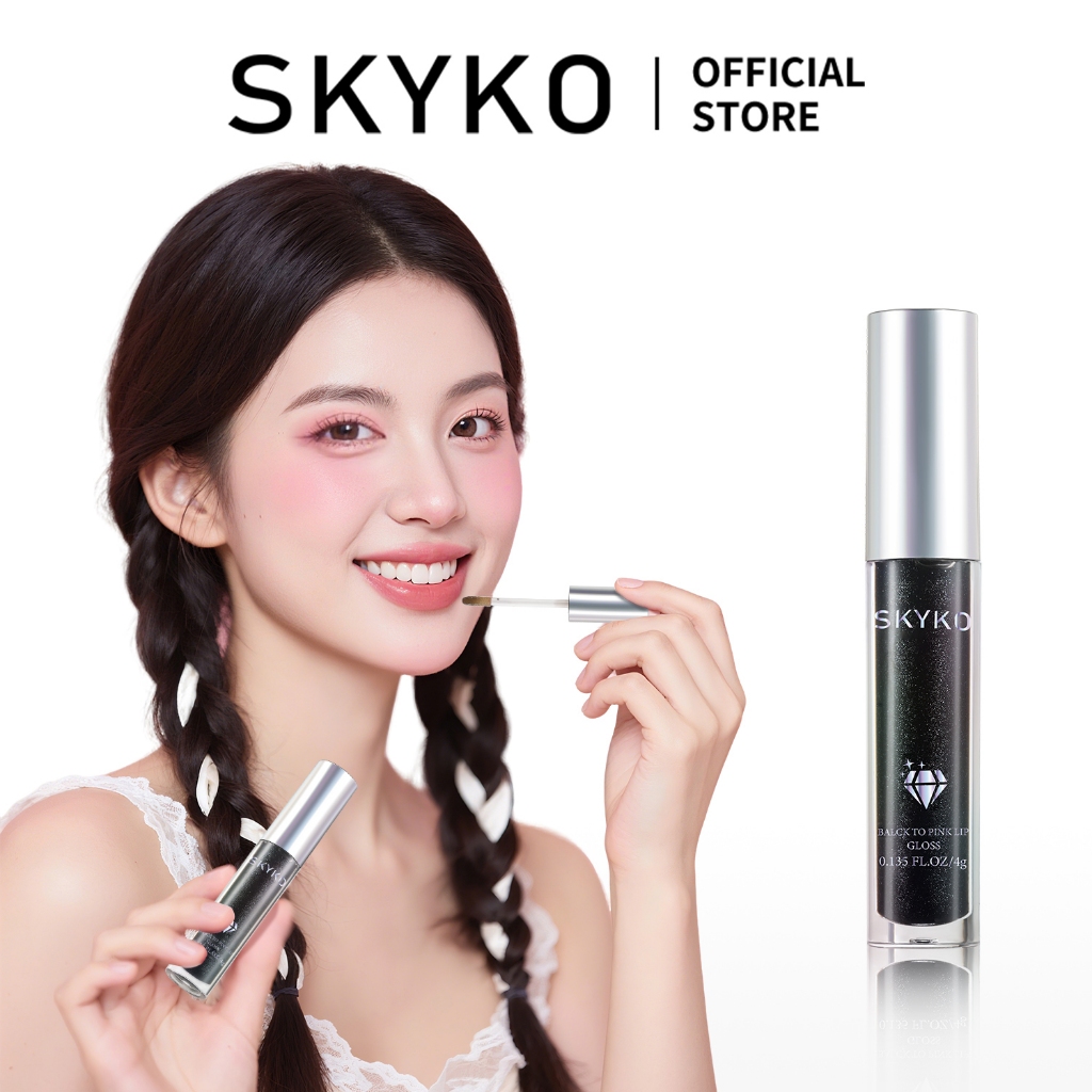 SKYKO Color Change Lip Gloss Dưỡng ẩm môi Glaze