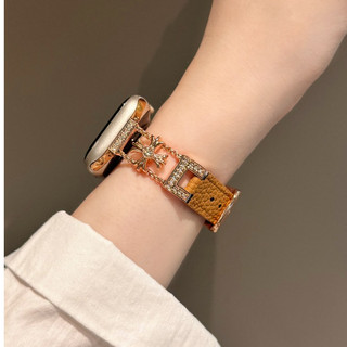 Họa tiết vải thiều nối trái tim Kroos cho dòng iwatch, dây đeo đồng hồ phổ thông 18 / 20 / 22mm, Thích hợp cho dây đeo xiaomi 8 / 9 【 Pro 】