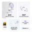 Tai nghe không dây UGREEN ClipBuds Pro, ANC Giảm tiếng ồn, Hi-Res Bluetooth 6.0, thời lượng pin 32 giờ, Kiểu kẹp tai, Âm thanh độ phân giải cao, Chống nước IPX5
