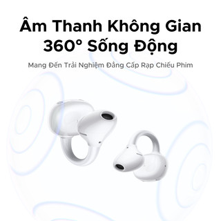 Tai nghe không dây UGREEN ClipBuds Pro, ANC, Hi-Res Bluetooth 6.0 32H, Kiểu kẹp tai, Âm thanh độ phân, IPX5
