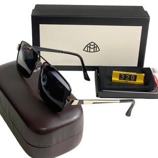 Kính râm nam phân cực khung kim loại cổ điển, bảo vệ mắt khi lái xe và chống bức xạ