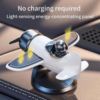 Máy bay năng lượng mặt trời Bảng điều khiển ô tô Trang trí chạy bằng năng lượng mặt trời Mô hình máy bay xoay Đồ dùng nội thất ô tô cho pomervn