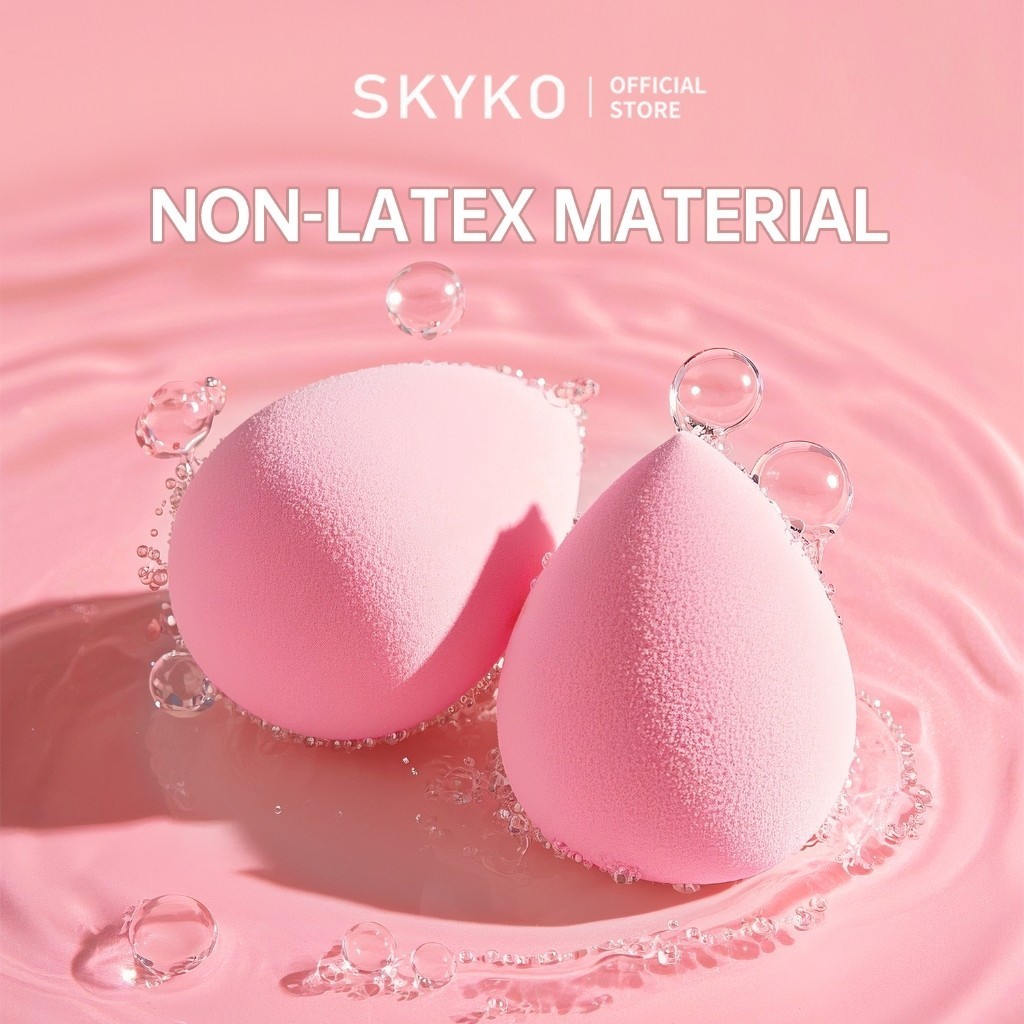 Bọt biển trang điểm SKYKO Ướt & Khô Sử dụng kép